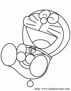 laughing-doraemon-rofl-coloring-page